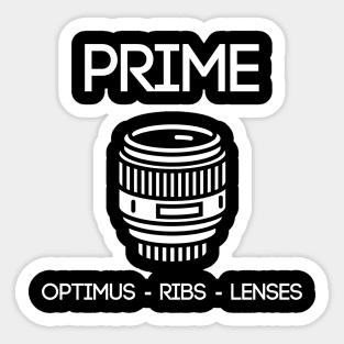 Prime Lens Sticker